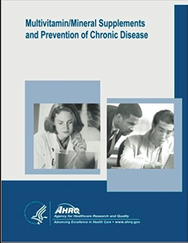 Multivitamin/Mineral Supplements and Prevention of Chronic Disease